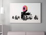 Wallity Lienzo Decorativo Banksy 70 x 100 cm